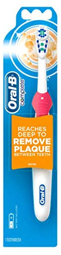 Oral-B Toothbrush Complete Remove Plaque (Battery) (Pack of 3)