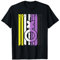 Non Binary Shirt. Nicht-binäres Farb-T-Stück T-Shirt