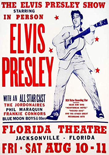 Elvis Concert Blechschild Retro Blech Metall Schilder Poster Deko Vintage Kunst Türschilder Schild Warnung Hof Garten Cafe Toilette Club Geschenk