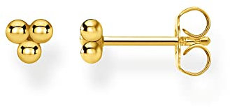 Thomas Sabo Einzel Ohrstecker Kugeln gold vergoldetes Silber H2140-413-39