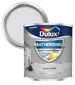 Dulux All Weather Protection Smooth Masonry - 250ml - Pale Slate