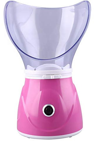 Vaporizzatore Facciale Spruzzatore Sauna Facciale Pulizia Viso Contro Punti Neri, Acne, Impurità,Brufoli, per Aprire i Pori