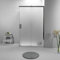 Box Doccia Angolare - Cabina Doccia Elite con Porta Scorrevole Vetro Temperato 6mm,Anticalcare con Profilo Cromato e Chiusura Magnetica (90 x 120 cm, Opaco)