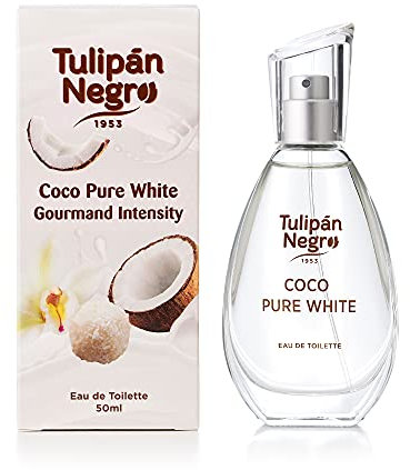 Eau de Toilette Tulipan Noir Gourmand Coco Pure White 50 ml