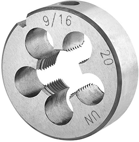 Burkit 9/16 Zoll-20 UN Rundgewinde-Schneideisen 9/16 x 20 UN Maschinengewinde-Schneideisen Rechtshänder