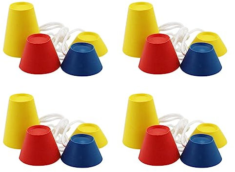 MAOQYE 16 Pcs Winter Golf Tees, 4 Colours Winter Rubber Golf Tees with Different Heights for Frosty Days Indoor Outdoor Training