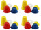 MAOQYE 16 Pcs Winter Golf Tees, 4 Colours Winter Rubber Golf Tees with Different Heights for Frosty Days Indoor Outdoor Training