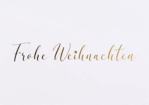 Räder Weihnachtswunschkarte Frohe Weihnachten