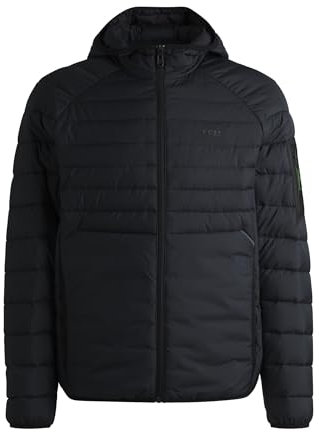 BOSS Mens J Thor 2 Water-Repellent Jacket with Decorative Reflective Details