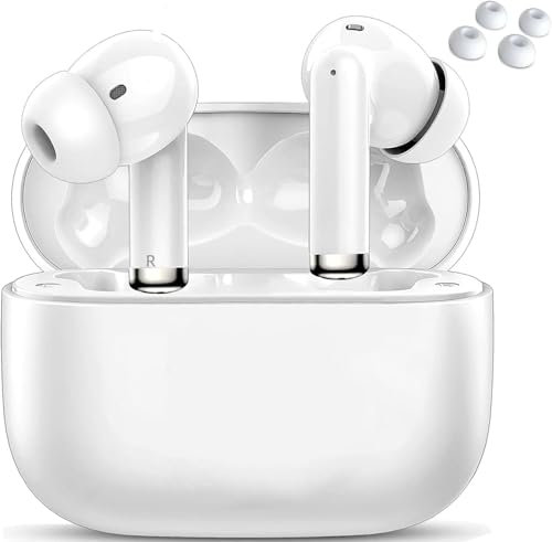 WEIKEY Auricolari Bluetooth 5.3,Auricolari Gaming HiFi Immersivo con 4 Mic, Cuffie Wireless In Ear con Controllo Touch, Cuffie Senza Fili IPX7, cuffie bluetooth per iOS/Android