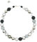 Feliss Handmade: Ketten aus Perlen Halskette Damen Statement Kette 45 cm lang in Boho Style. Choker Halsband Schmuck. Beads Perlenkette Frauen schwarz