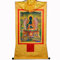 Buddha Wandteppich, Tibetischer Thangka, Thangka-Gemälde, buddhistischer Wandteppich, tantrischer tibetischer Buddhismus-Thangka-Wandbehang, Bhaisajyaguru, Medizin-Buddha, buddhistischer Wandteppich a