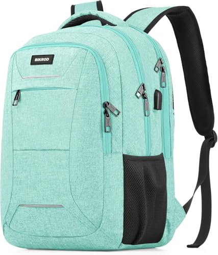 BIKROD Rucksack Herren, Schulrucksack Jungen Teenager, 15.6 Zoll Laptoptasche mit USB Ladeanschluss, Arbeit Reisen Wasserdicht Rucksack mit Anti Diebstahl Tasche, 20-30 L