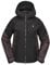 Volcom Damen Agate Insulated Snowboard Ski Winter Snow Jacket Schneejacke, Schwarz S5, S