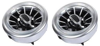 TNSSCZM Auto Klimaanlage Entlüftung Auslass Für Benz Für V Klasse Vito Viano W447 2015 2016 2017 2018 2019, 2 Stücke Auto Front Armaturenbrett AC Klimaanlage Air Vent Outlet Trim