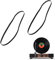 DHWEKU 2 Piezas Correa para Tocadiscos Correa de Goma Negra para Reproductor Compatible con Correa de Repuesto para Tocadiscos para fonógrafo de 270mm