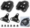 BNGXR Adaptadores De Pedal De Bicicleta De Metal, Pedales De Bicicleta De Carretera, Adaptador de Cala Doble Duradero, Juego De Calas De Pedal, para Paso de Bloqueo de Bicicleta Carretera Convertidor