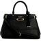 GUESS Silvye Luxury Satchel - Zaino da donna, Nero, taglia unica