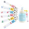 Etiquetas con Nombre Personalizadas para niños - Juego de 6 para identificar a los más pequeños en Mochilas y Botellas de Agua.