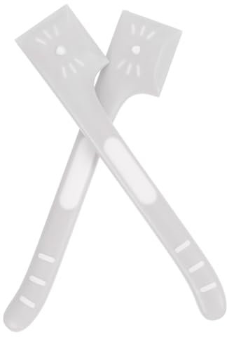 Happyyami 2 Stück Haustier Einmachlöffel Hundefutterbehälter Katzennapf Katzennip Katzenlöffel Katzenfutter Messlöffel Futterspender Katzenbedarf Nassfutterlöffel