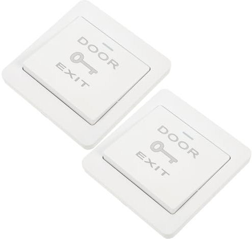 CHILDWEET Ring Door Bell Wall Plate Mount for Door Access Control Push to Exit Button for Doors