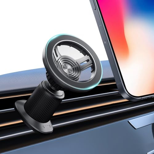 SINOTATO Handyhalterung Auto für Magsafe, Handy Halterung Auto 360° für Magsafe Autohalterung Magnet Kompatibel mit iPhone 16 15 14 13 12 Pro Max