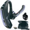 Plantronics Poly Voyager 5200 UC - Paquete de auriculares Bluetooth para smartphones, PC, Mac con software o aplicación RingCentral, Global Teck con cargador de pared 206110-101