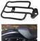 Porte-bagages pour un siège de moto couleur ambiante noir et plaqué or étagère pour Harley Sportster XL 883 1200 77-0073 77-0073-B