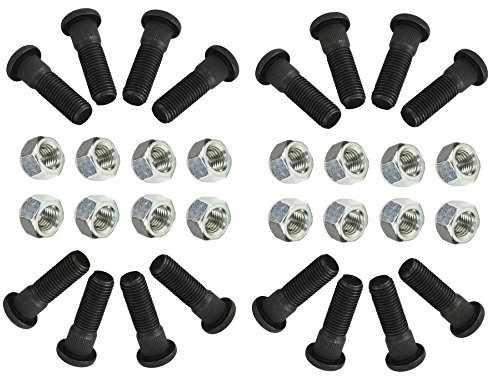 Pack 16 M12 x 1,5 für goujons und Radmuttern 100mm moyeux Anhänger PCD