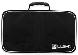 Mallette de cuisinier WUSAKI vide pour chefs professionnels et étudiants en école hotelière – 21 places + 1 poche de rangement
