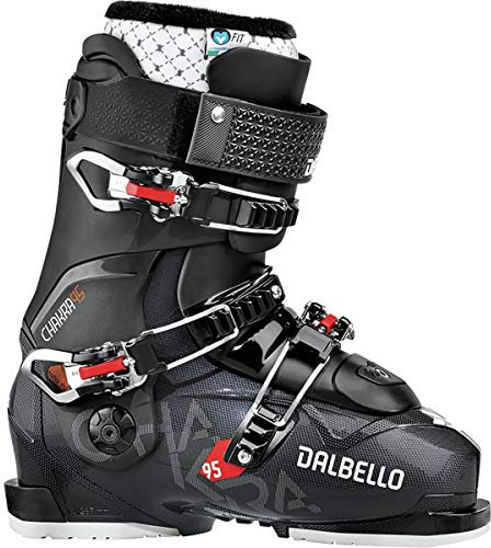 Dalbello Damen Chakra 95 ID LS Black Skischuhe, 23.5