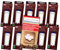 10 x AQK-11 - Wasserfilter kompatibel mit DeLonghi Kaffeemaschine - ersetzt DLS C002 / SER 3017/5513292811 Filterkartusche - passend für ECAM ETAM ESAM + 10 Reinigungstabs