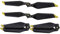 4pc von 8331F Low-Noise Golden Quick Release Faltpropeller für DJI Mavic PRO