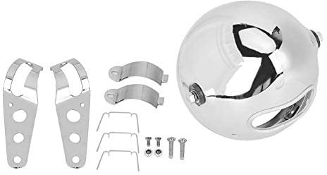 Qiilu scheinwerfergehäuse 5,75, Scheinwerfer Shell, 5,75 Zoll Scheinwerfer Gehäuse Aluminiumlegierung Scheinwerfer Shell Cover Modifikation Zubehör
