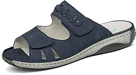 Waldläufer Garda Pantolette Blau