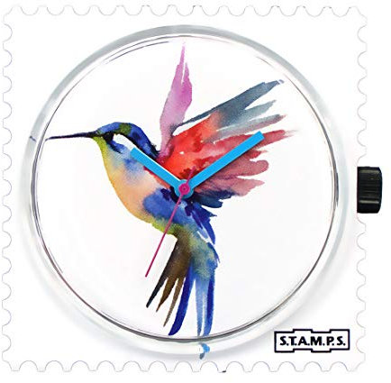 S.T.A.M.P.S. Stamps Damen Uhr Zifferblatt Humming Bird 105765 Analoganzeige Quarzwerk