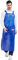 Nanxson Unisex wasserdicht Gummischürzen Arbeitsschürze Fleischerschürze Metzgerschürze für Industrie, Lebensmittelservice, Metzgerei, Reinigung CF3109 (Blau, eine Size)