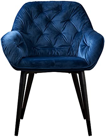 Phoenix Group CHESSY Esszimmerstuhl, Blau, Einzelstuhl