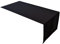 Lemos Home Hochwertiger Tischläufer Tischwäsche aus 100% Baumwolle Kollektion Konzept, Farbe & Größe wählbar (Tischläufer - 45x150cm, Schwarz)