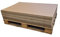 Juramondo Paletten-Wellpapp Zuschnitt Karton Braun 1180 mm x 780 mm verschiedene Ausführungen (2-Wellig, 25 Stück)