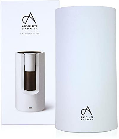 Absolute Aromas White Spa Nebuliser - Waterless Diffuser for Essential Oils - USB Operated