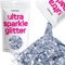 Hemway Ultra Sparkle Glitter - Azure Blue | 100g Multi Size Metallic Flakes for Resin & Epoxy Crafts | Supplies for Tumblers, Festival, Hair, Face, Body, Eye & Nail Art Decoration