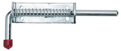 PERRY 10mm Spring Loaded Bolt, Zinc Plated, Including Fixings