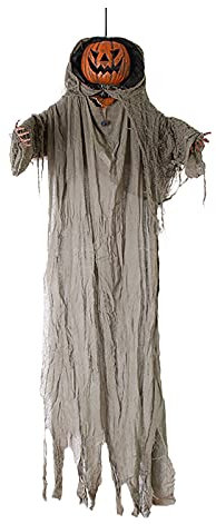 Halloween Hängende Horrorhexenfigur Partydekor Deko Hänger Herbst Dekoration Figuren Hängende Dekorationen Ornamente Party Halloween ba-um Dekoration Anhänger mit Seil (As show, One Size)