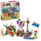 LEGO Super Mario Dorrie's versunkenes Schiffswrack Abenteuer-Erweiterungsset, Super Mario Sammelspielzeug für Kinder mit Cheep Cheep, Cheep Chomp und Blooper Figuren, Geschenk für Jungen, Mädchen und