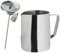 QPRO Stainless Steel Milk Jug Frothing Frother Coffee Latte Pitcher 350ml Thermometer