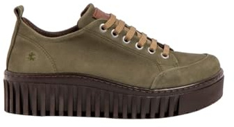 Art 1535 Brighton Damen-Plattform, Khaki, Größe 42, kaki, 42 EU