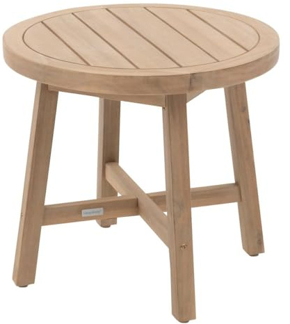 Hespéride - Runder Garten-beistelltisch Papua 55 x 50,8cm aus akazienholz