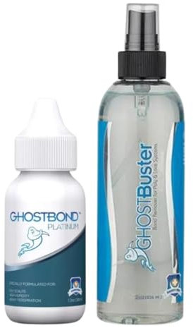 Pro Hair Labs - Platinum1.3oz with 2oz GhostBuster Glue remover - Full Head Bond Poly & Lace | Wig Glue Hair Adhesive Formulated For High Humidity, Heavy Perspiration, And Oily Scalps