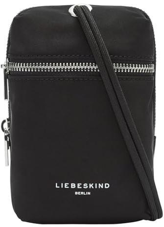 LIEBESKIND BERLIN Umhängetasche Handytasche Mobile Pouch Black schwarz